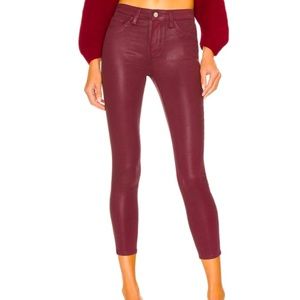 L’Agence Margot coated- garnet (crimson wash)- size 25